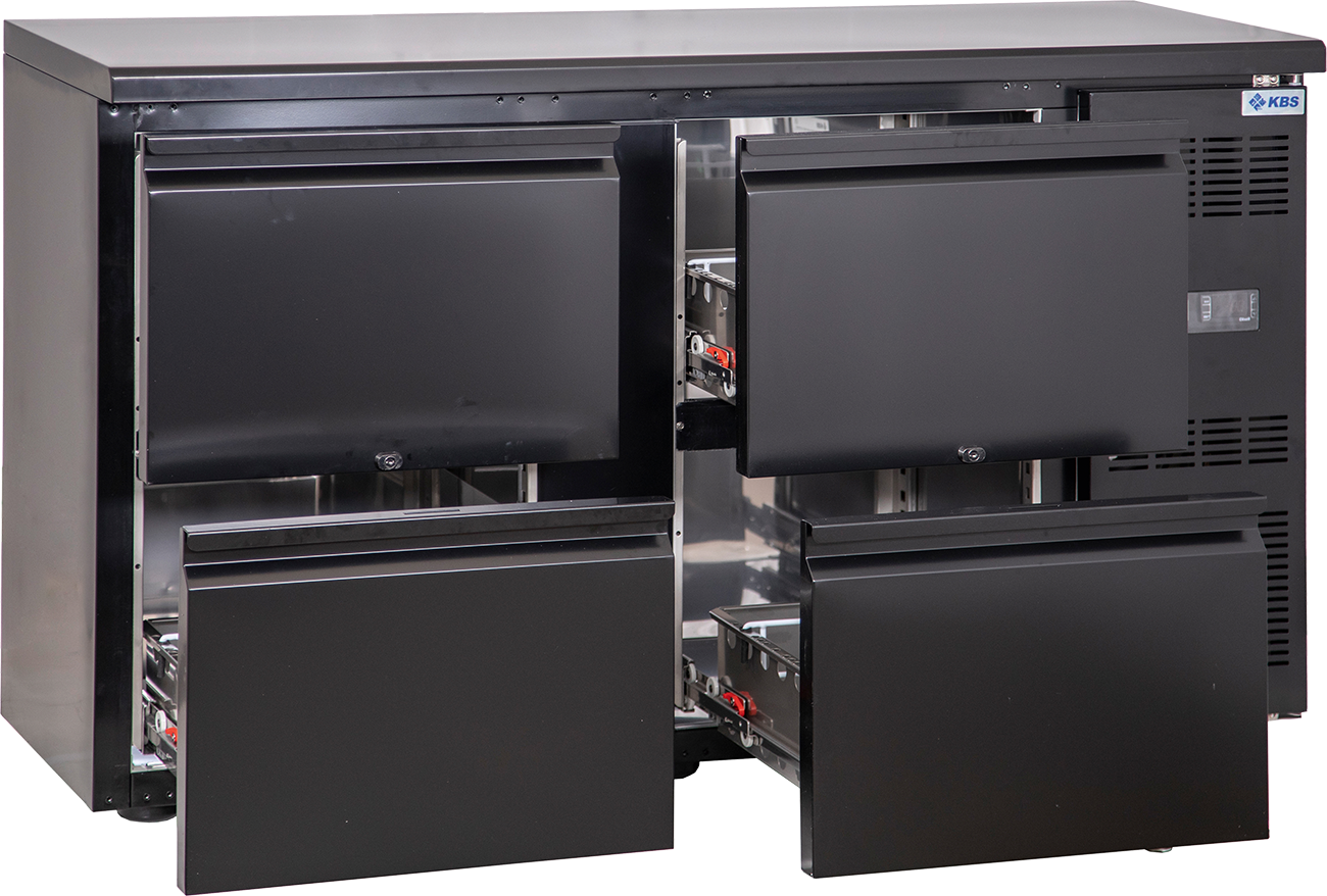 KBS Gastrotechnik Backbar BB 154 mit vier Schubladen