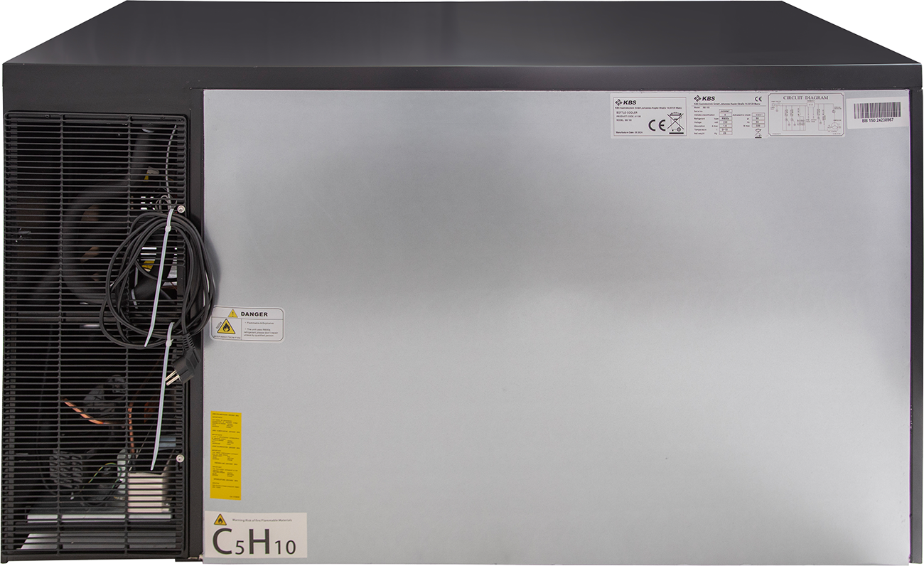 KBS Gastrotechnik Backbar BB 150 mit Volltüren