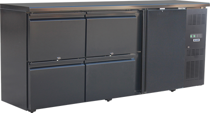 KBS Gastrotechnik Backbar BB 204 mit vier Schubladen und einer Volltür