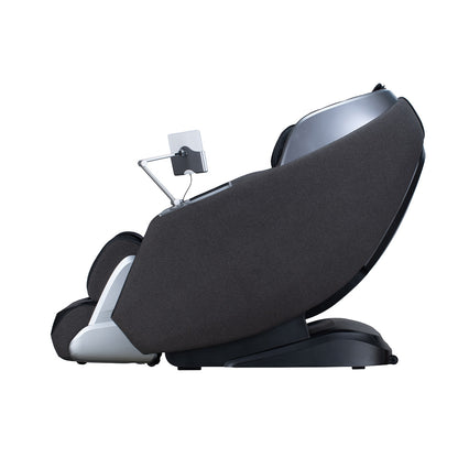 Home Deluxe Massagesessel ALVINA mit Premium Webstoffpolsterung - Schwarz