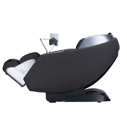 Home Deluxe Massagesessel ALVINA mit Premium Webstoffpolsterung - Schwarz