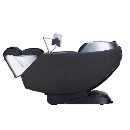 Home Deluxe Massagesessel ALVINA mit Premium Webstoffpolsterung - Schwarz
