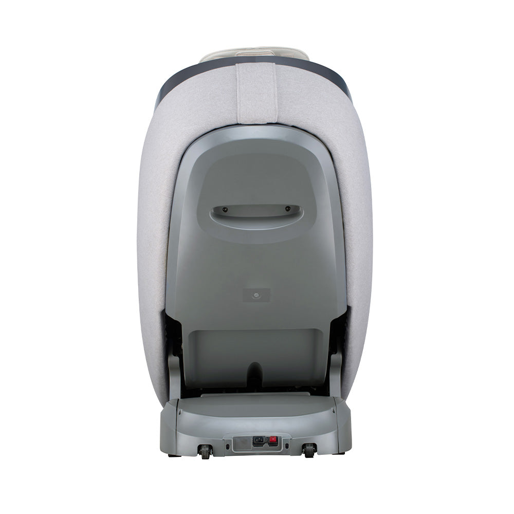 Home Deluxe Massagesessel ALVINA mit Premium Webstoffpolsterung - Grau