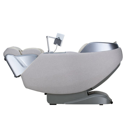 Home Deluxe Massagesessel ALVINA mit Premium Webstoffpolsterung - Grau