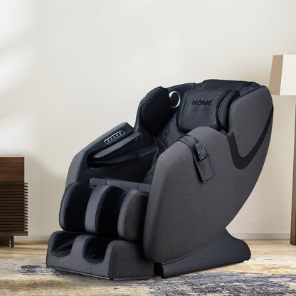 Home Deluxe Massagesessel MARINO mit Premium Webstoffpolsterung - Anthrazit