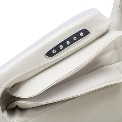 Home Deluxe Massagesessel MARINO mit Premium Webstoffpolsterung - Hellgrau