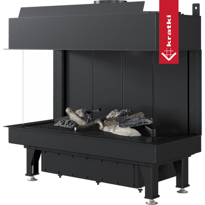 Kratki Gaskamin KRATKI LEO 70 dreiseitig Propan Butan ? 100/150 6,1 kW