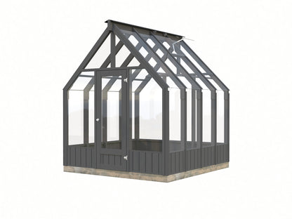 Palmako Emilia 5,4 m2 (RAL7012) - Lackiert dunkelgrau RAL7012