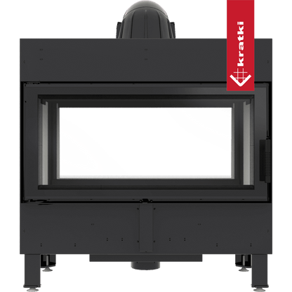 Kratki Kamineinsatz aus Stahl KRATKI LUCY TUNNEL 16 kW Ø 200