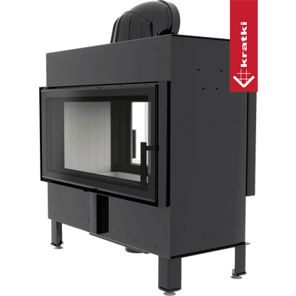 Kratki Kamineinsatz aus Stahl KRATKI LUCY TUNNEL 16 kW Ø 200