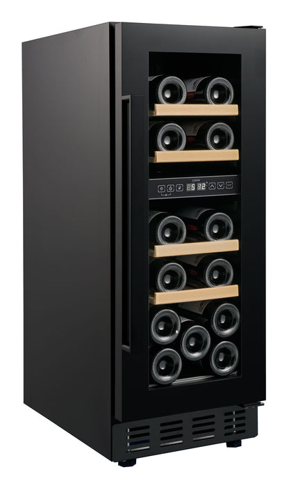 Cavin Arctic Collection 30D Fullglass Black - Einbau-Weinkühlschrank