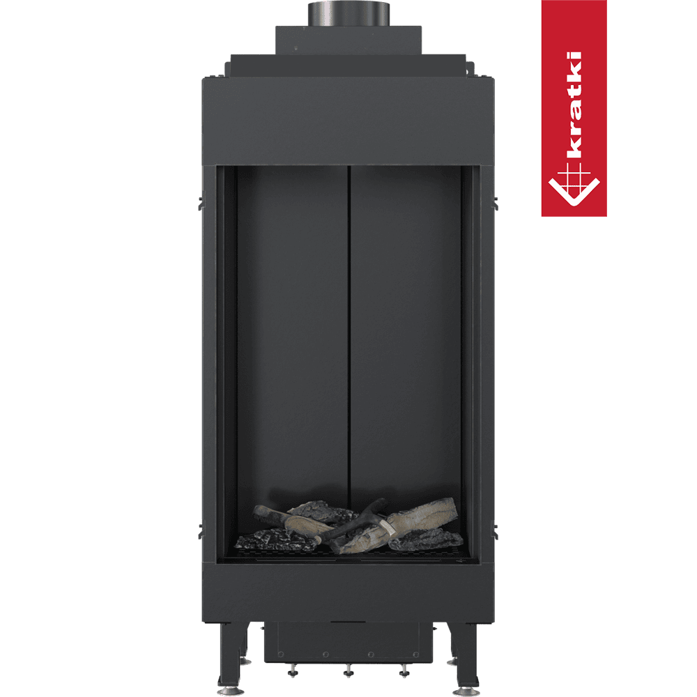 Kratki Gaskamin KRATKI LEO 68 Vorderseite Propan Butan ? 100/150 4,1 kW