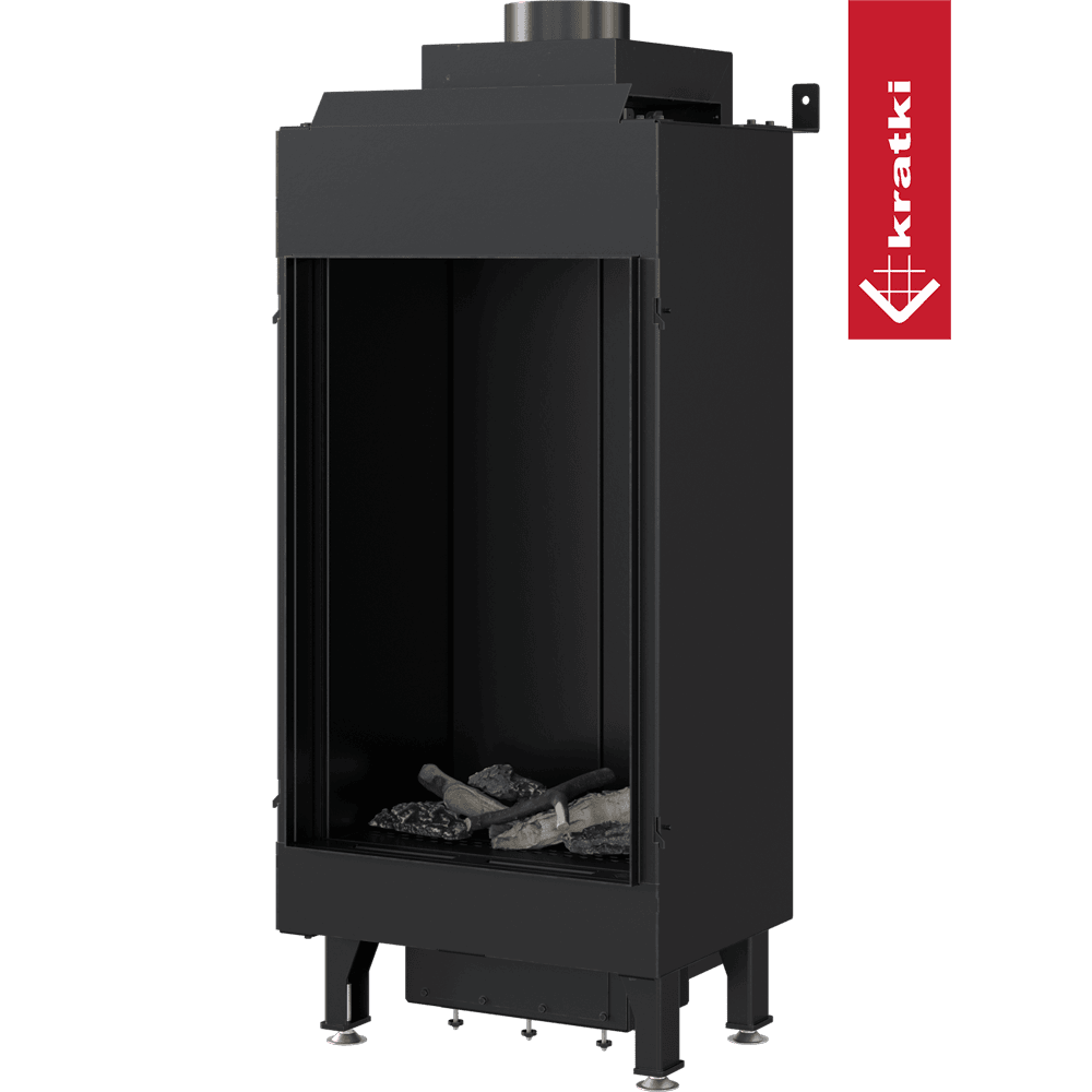 Kratki Gaskamin KRATKI LEO 68 Vorderseite Erdgas ? 100/150 5,8 kW
