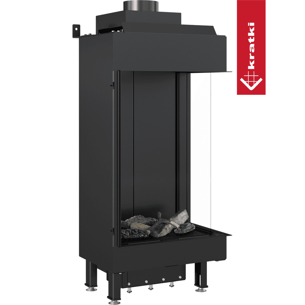 Kratki Gaskamin KRATKI LEO 45 / 68 rechts Propan Butan ? 100/150 4,1 kW