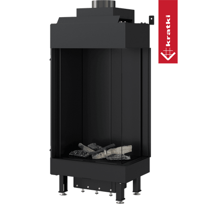 Kratki Gaskamin KRATKI LEO 45 / 68 rechts Propan Butan ? 100/150 4,1 kW