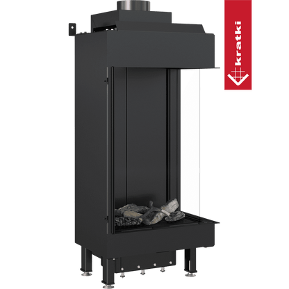 Kratki Gaskamin KRATKI LEO 45 / 68 rechts Propan ? 100/150 3,8 kW