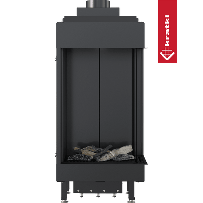Kratki Gaskamin KRATKI LEO 45 / 68 rechts Propan ? 100/150 3,8 kW