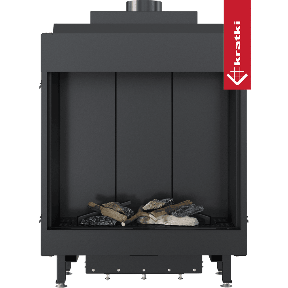Kratki Gaskamin KRATKI LEO 62 Vorderseite Erdgas ? 100/150 8,6 kW