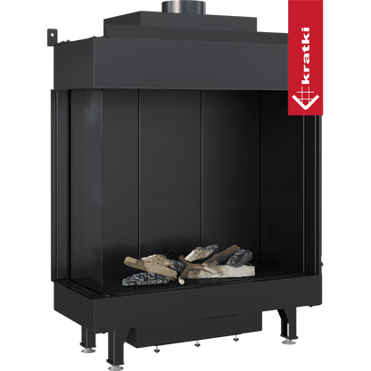 Kratki Gaskamin KRATKI LEO 76 / 62 links Propan ? 100/150 5,1 kW