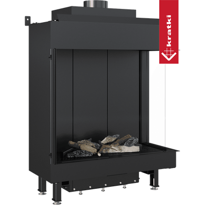 Kratki Gaskamin KRATKI LEO 76 / 62 rechts Propan ? 100/150 5,1 kW