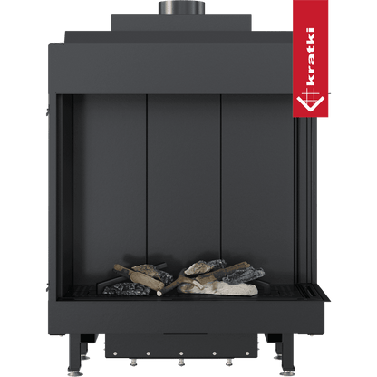 Kratki Gaskamin KRATKI LEO 76 / 62 rechts Propan ? 100/150 5,1 kW
