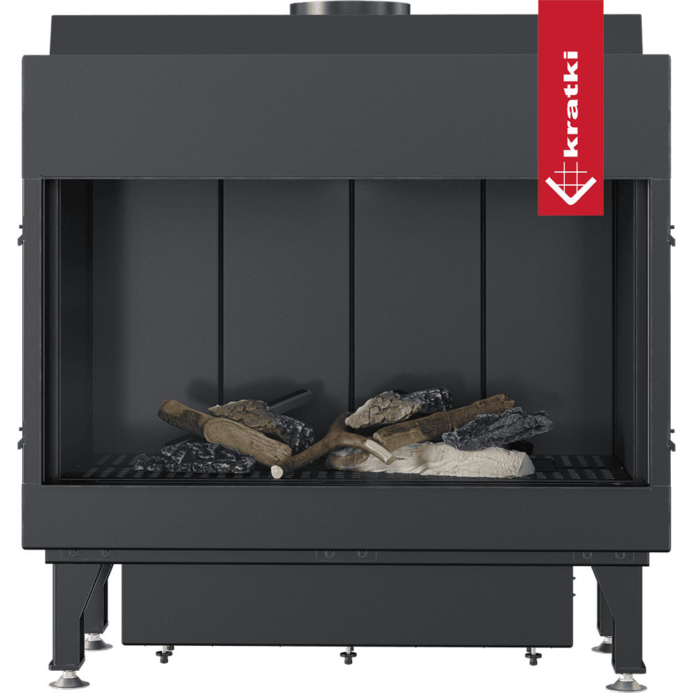 Kratki Gaskamin KRATKI LEO 70 Vorderseite Propan Butan ? 100/150 6,1 kW