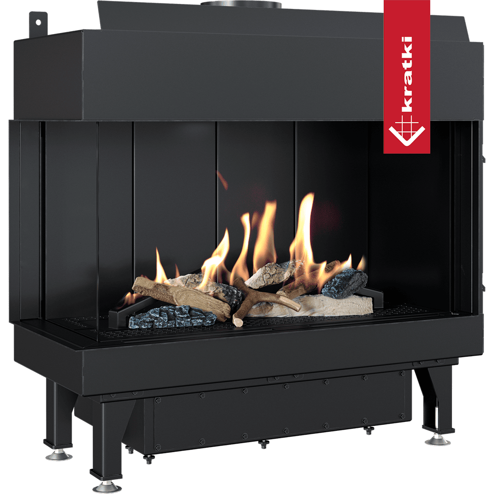 Kratki Gaskamin KRATKI LEO 70 links Erdgas ? 100/150 6,8 kW