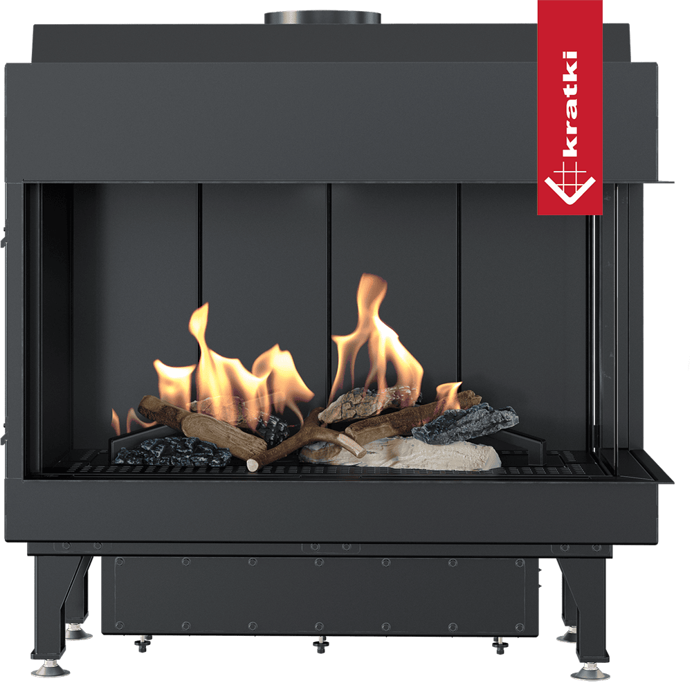 Kratki Gaskamin KRATKI LEO 70 rechts Erdgas ? 100/150 7,3 kW