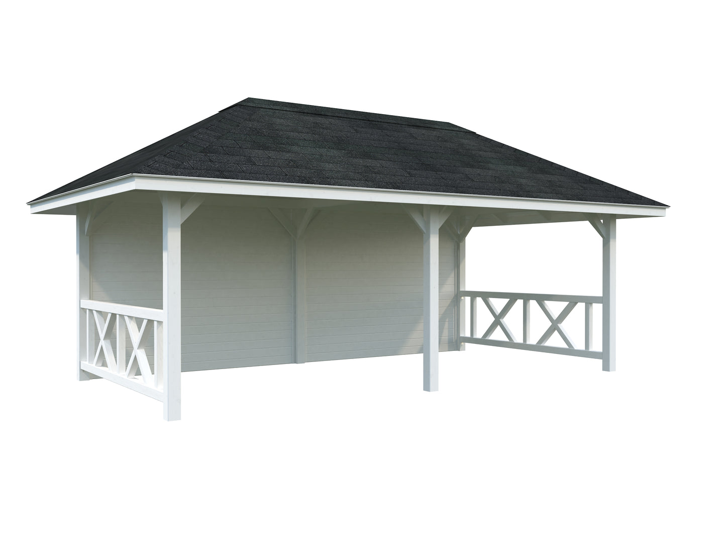 Palmako Bianca 16,6 m2 Set 108 - Transparent tauchgrundiert