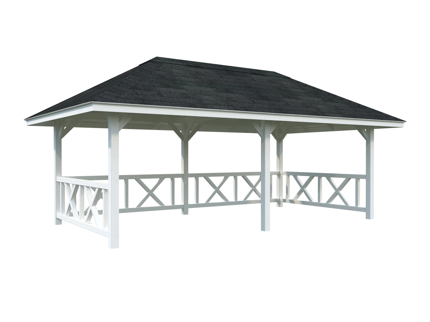 Palmako Bianca 16,6 m2 Set 107 - Transparent tauchgrundiert