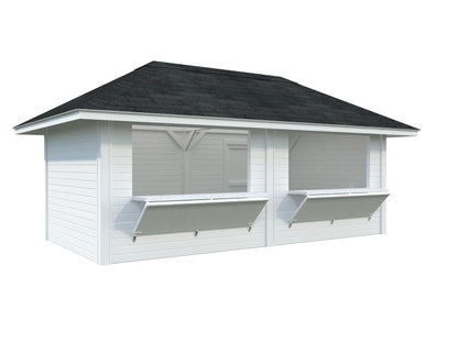 Palmako Bianca 16,6 m2 Set 111 - Naturbelassen