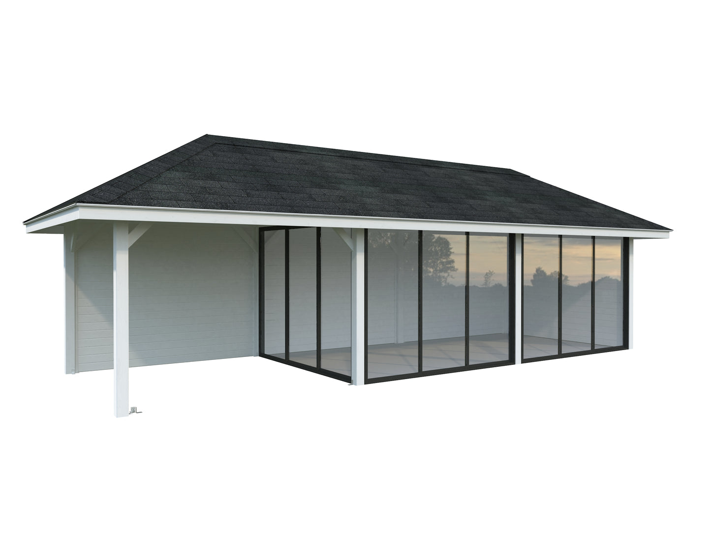 Palmako Bianca 24,9 m2 Set 217 Slide - Transparent tauchgrundiert