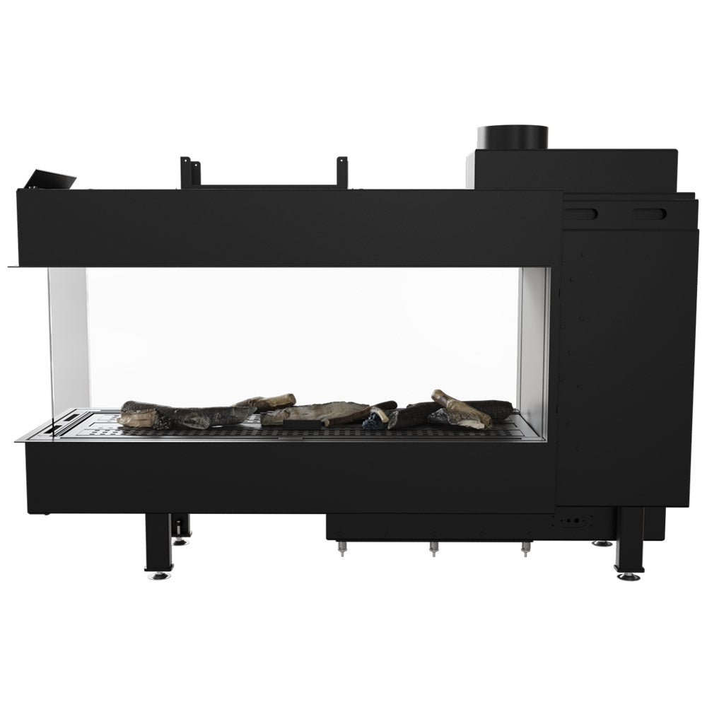Kratki Gaskamin KRATKI LEO 100 Raumteiler Propan Butan ? 100/150 9,5 kW