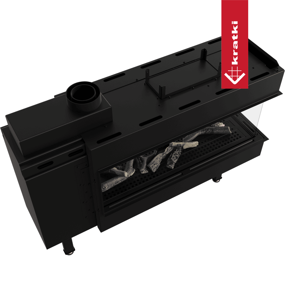 Kratki Gaskamin KRATKI LEO 100 Raumteiler Erdgas ? 100/150 8,3 kW