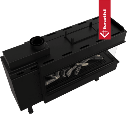 Kratki Gaskamin KRATKI LEO 100 Raumteiler Erdgas ? 100/150 8,3 kW