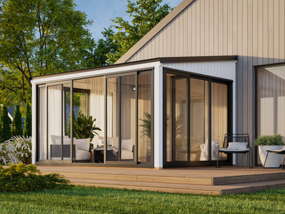 Palmako Lumi 11,6 m2 Slide - Transparent tauchgrundiert