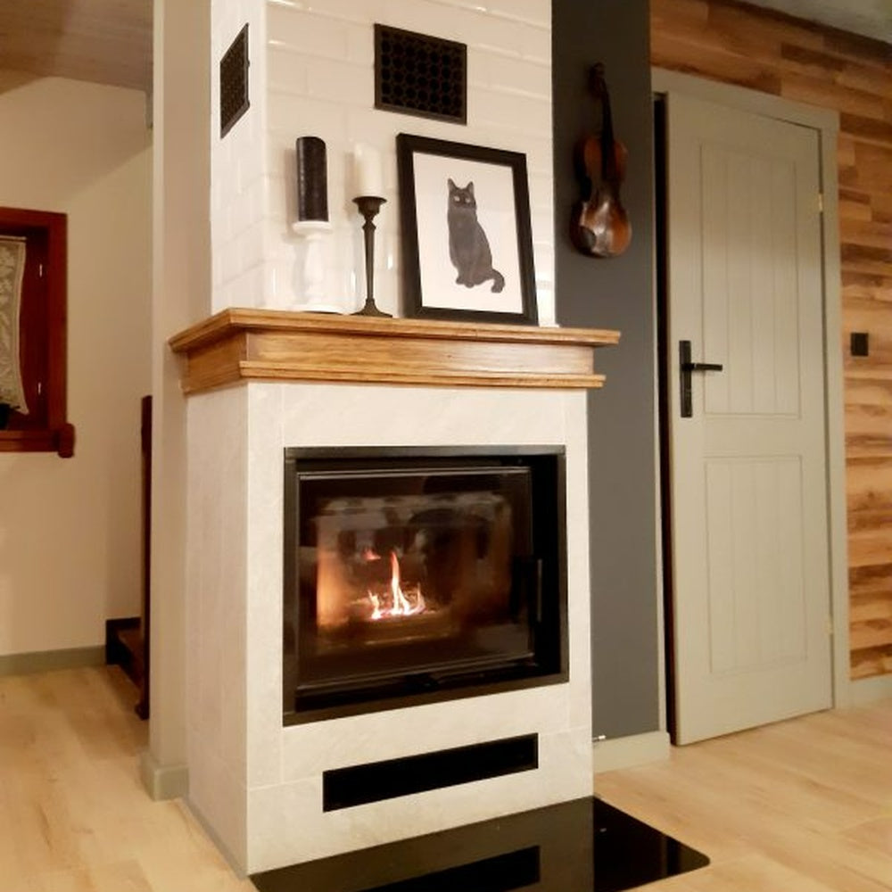 Kratki Kamineinsatz Gusseisen KRATKI ZUZIA ECO 12 kW Ø 180