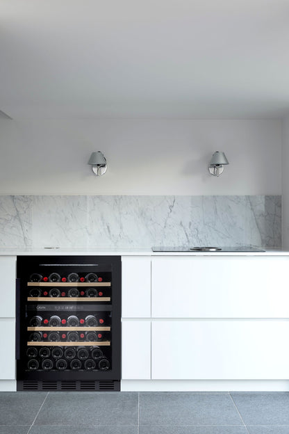 Cavin Arctic Collection 60D Fullglass Black - Unterbau-Weinkühlschrank