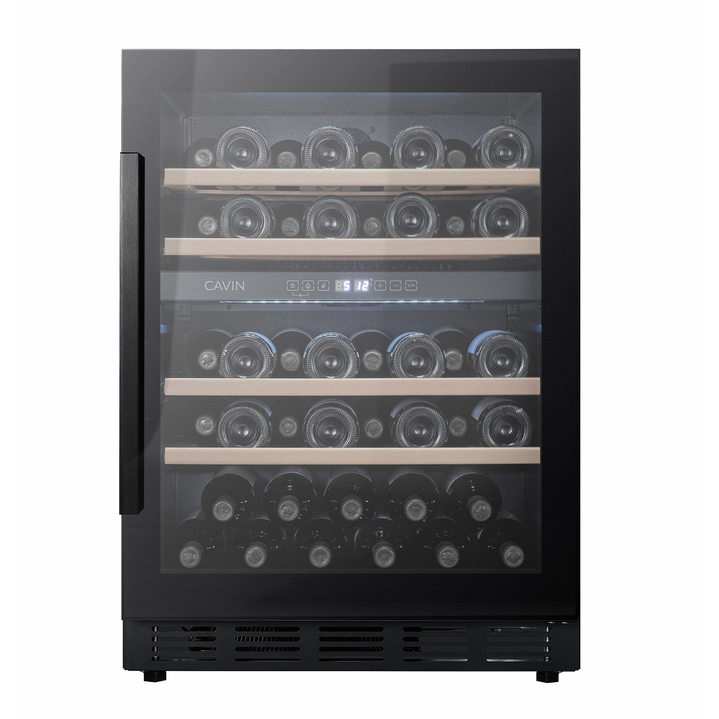 Cavin Arctic Collection 60D Fullglass Black - Unterbau-Weinkühlschrank