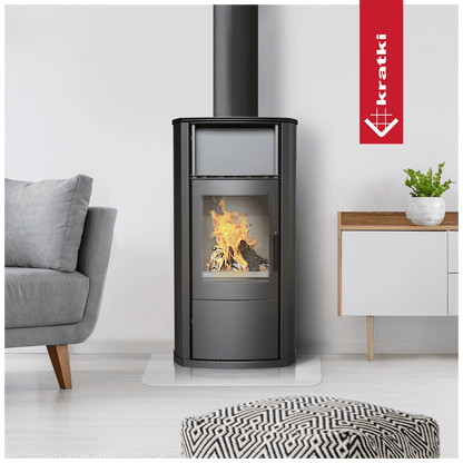 Kratki Kaminofen aus Stahl KRATKI EPSILON Ø 150 8 kW