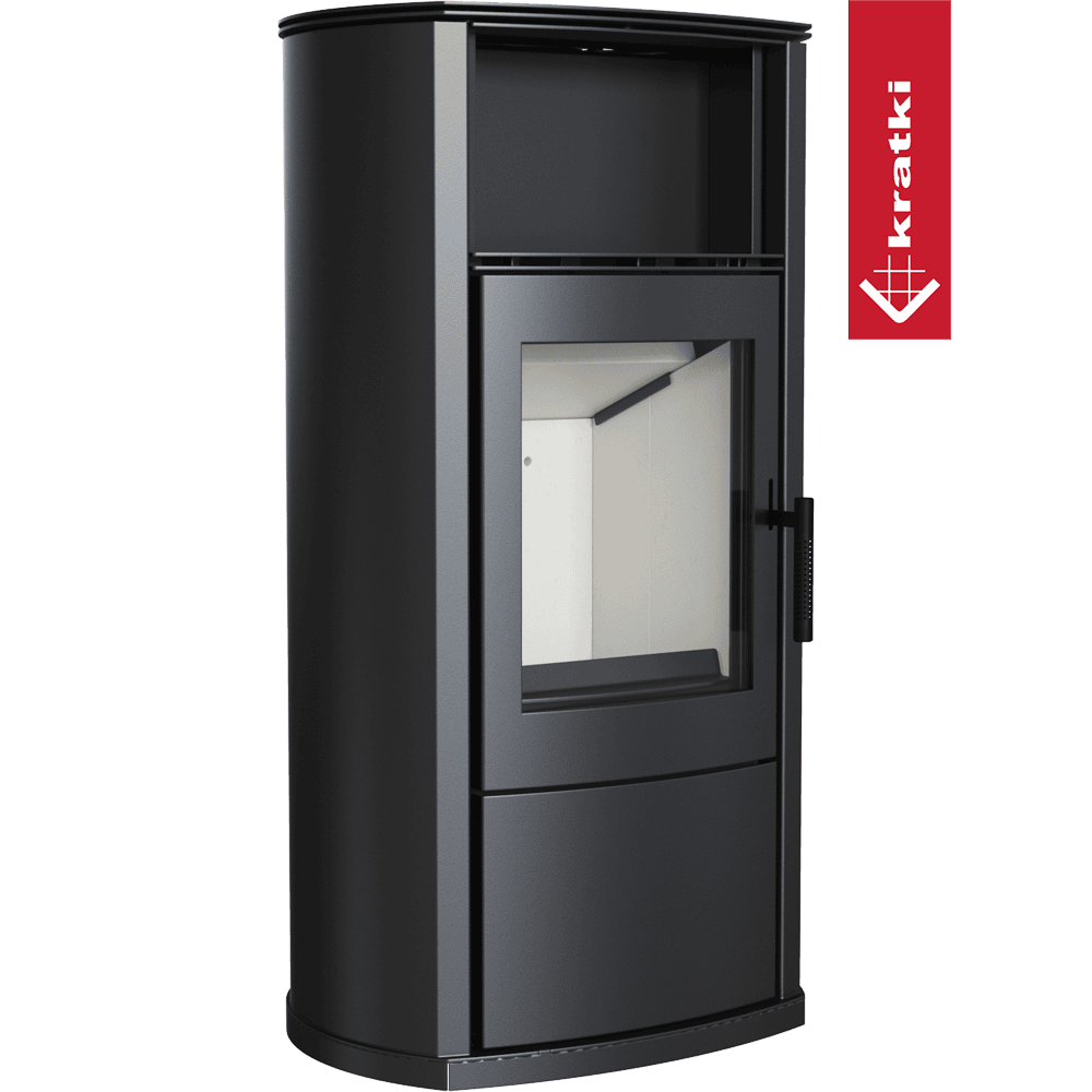 Kratki Kaminofen aus Stahl KRATKI EPSILON Ø 150 8 kW