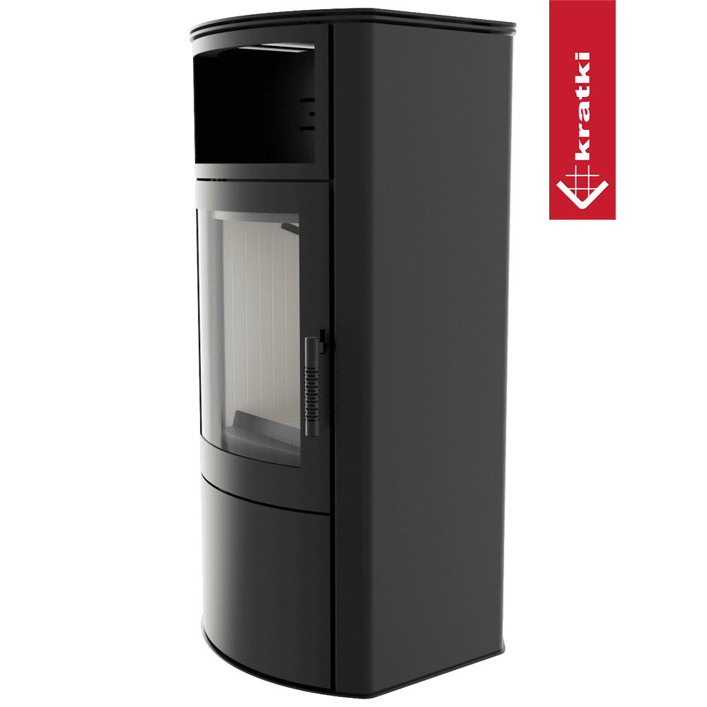 Kratki Kaminofen aus stahl KRATKI TITAN Ø 150 11 kW