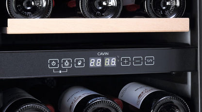 Cavin Arctic Collection 40D Fullglass Black - Unterbau-Weinkühlschrank