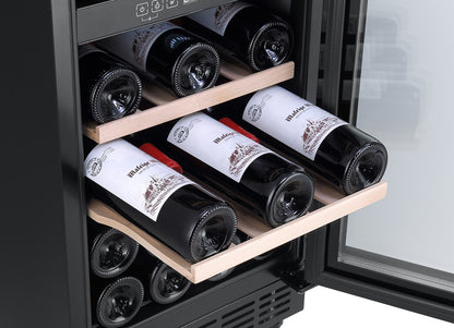 Cavin Arctic Collection 40D Fullglass Black - Unterbau-Weinkühlschrank