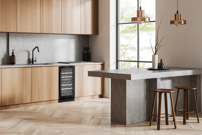 Cavin Arctic Collection 40D Fullglass Black - Unterbau-Weinkühlschrank