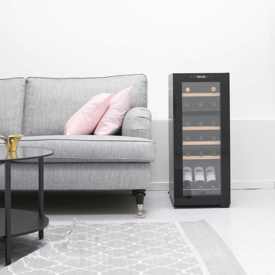 Cavin Northern Collection 18 Black - Freistehender Weinkühlschrank