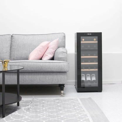 Cavin Northern Collection 18 Black - Freistehender Weinkühlschrank