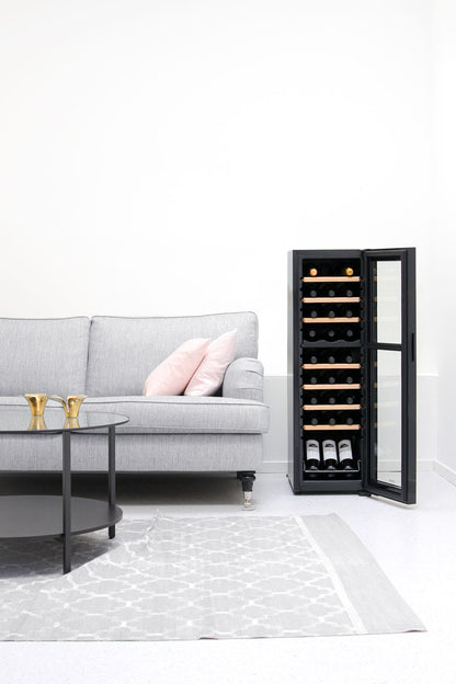 Cavin Northern Collection 27 Black - Freistehender Weinkühlschrank