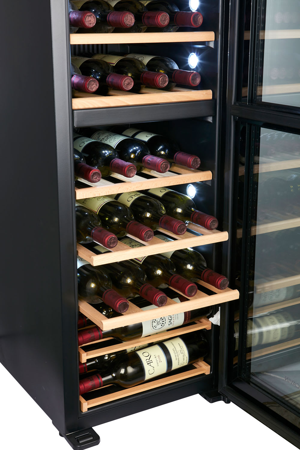 Cavin Northern Collection 39 Black - Freistehender Weinkühlschrank