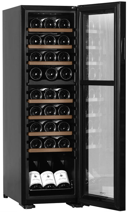 Cavin Northern Collection 27 Black - Freistehender Weinkühlschrank